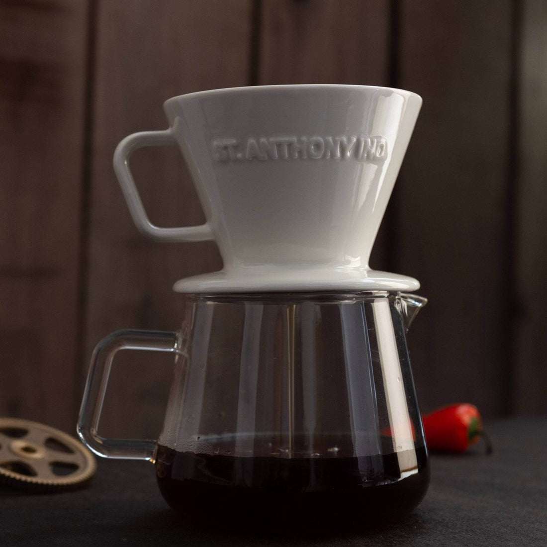 F70 Ceramics Flatbottom Pourover Brewer