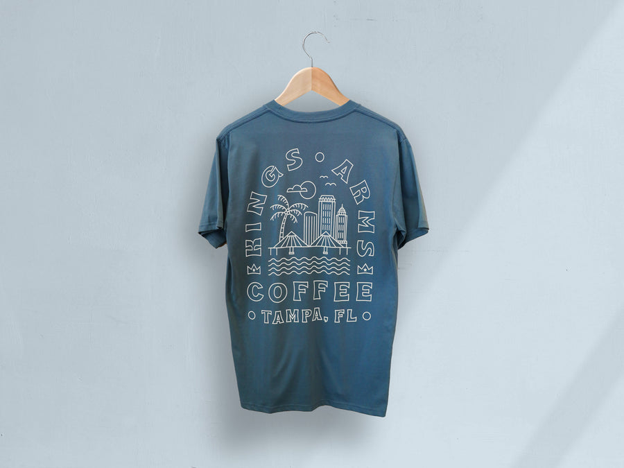 Kings Arms Tampa T-shirt (Blue)